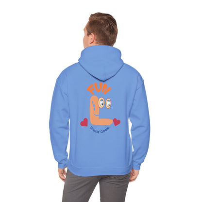Whimsical Fun Ninja Hoodie – Unique Graphic Zip Up | FunWearCode