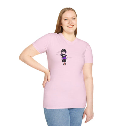 Lady Ninja Tee – Feminine Martial Arts Graphic Shirt | FunWearCode