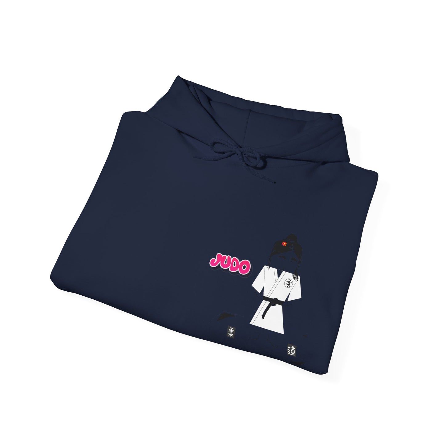Judo Cartoon Lady Hoodie – Fun Graphic Martial Arts Sweatshirt | FunWearCode