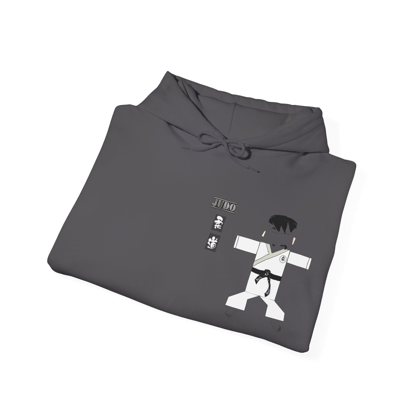 Judo Cartoon Hoodie – Fun Martial Arts Sweatshirt | FunWearCode