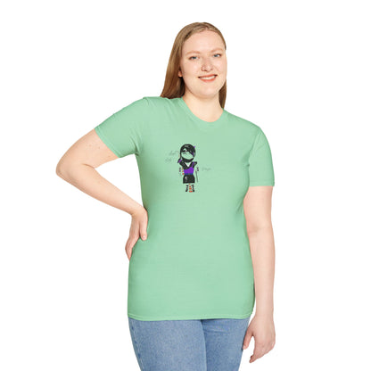 Lady Ninja Tee – Feminine Martial Arts Graphic Shirt | FunWearCode