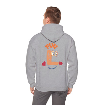Whimsical Fun Ninja Hoodie – Unique Graphic Zip Up | FunWearCode