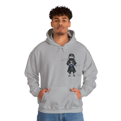 Whimsical Fun Ninja Hoodie – Unique Graphic Zip Up | FunWearCode