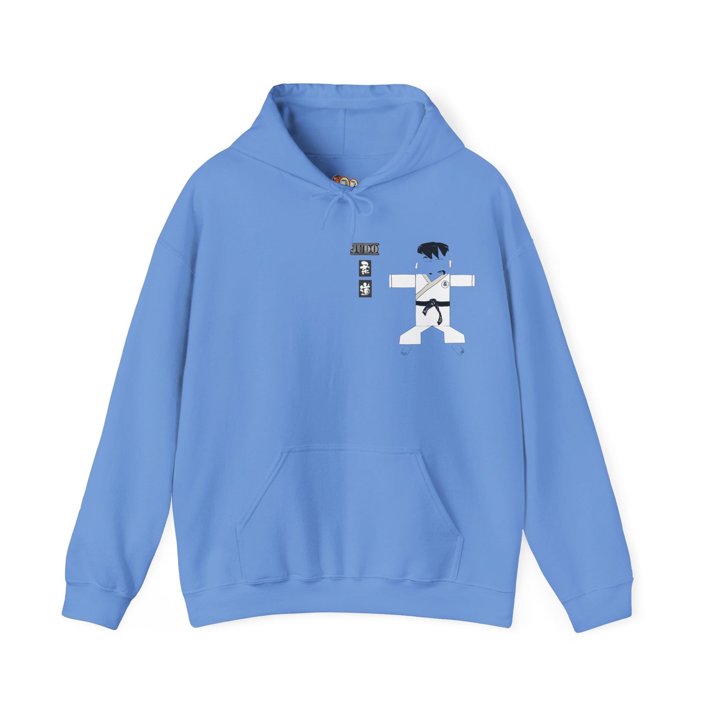 Judo Cartoon Hoodie – Fun Martial Arts Sweatshirt | FunWearCode