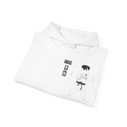 Judo Cartoon Hoodie – Fun Martial Arts Sweatshirt | FunWearCode