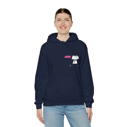 Judo Cartoon Lady Hoodie – Fun Graphic Martial Arts Sweatshirt | FunWearCode