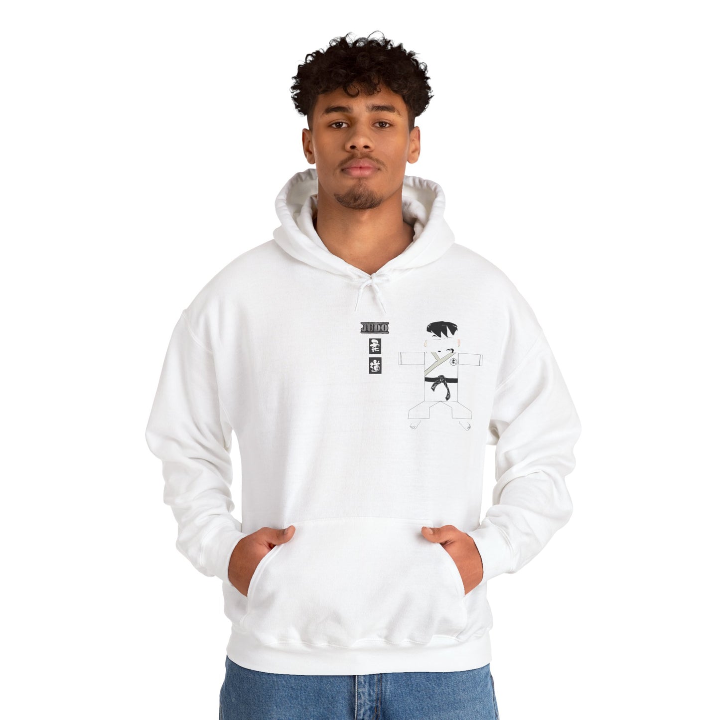 Judo Cartoon Hoodie – Fun Martial Arts Sweatshirt | FunWearCode