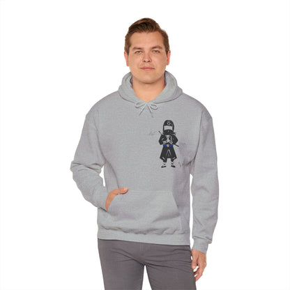 Whimsical Fun Ninja Hoodie – Unique Graphic Zip Up | FunWearCode