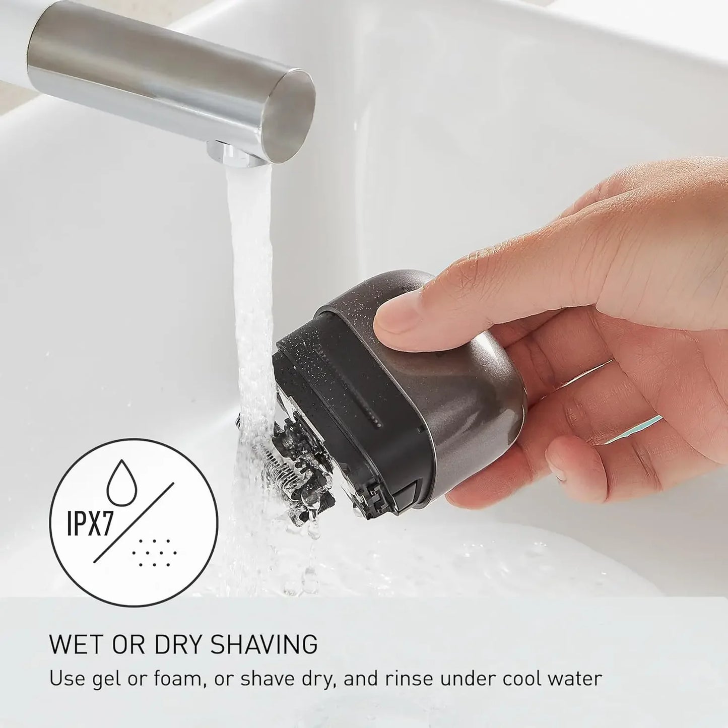 ماكينة حلاقة باناسونيك الكهربائية | انزلق لليمين - سهلة للسفر | اختيار فان وير كود