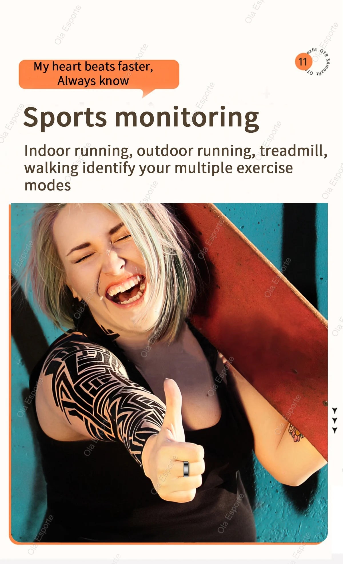 خاتم ذكي مقاوم للماء للجنسين – حارس مراقبة معدل ضربات القلب والضغط الدموي والنوم وتتبع النشاط | اختيار فان وير كود