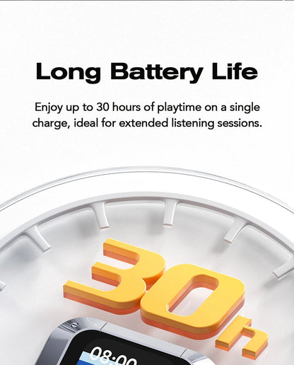 سماعات لاسلكية رياضية بمترجم ذكاء اصطناعي – سماعات بلوتوث بشاشة لمس LCD وميكروفون عالي الدقة | اختيار فان وير كود
