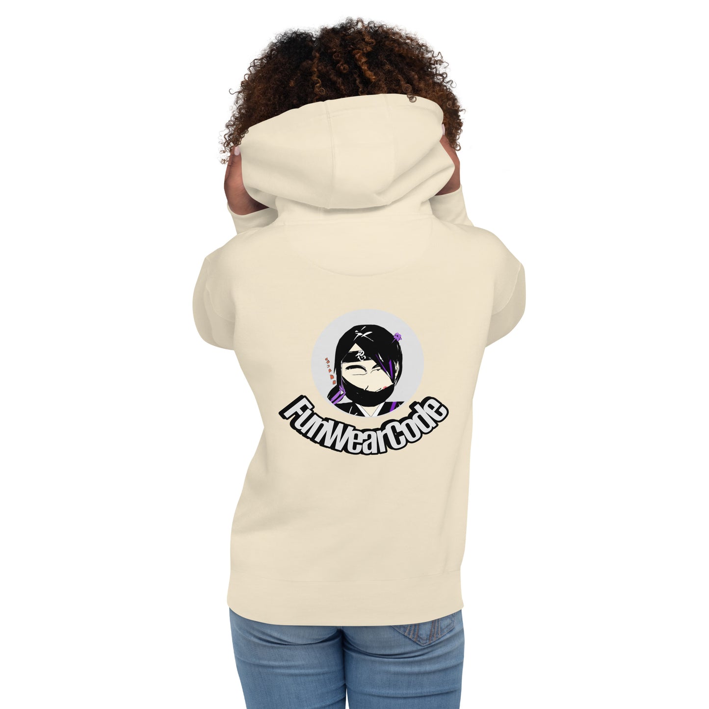 Soft & Warm Pullover Hoodie – Lady Ninja Graphic Design for Women | FunWearCode
