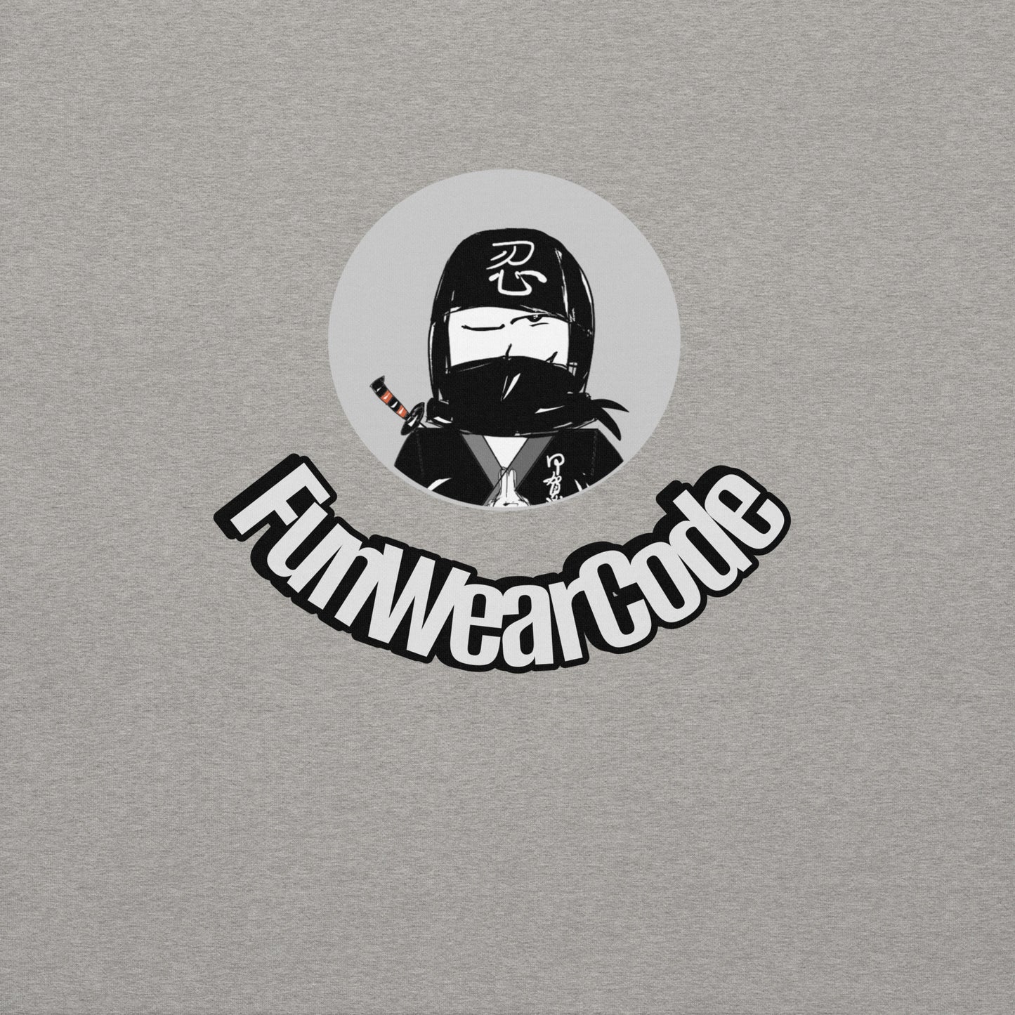 Premium Pullover Hoodie – Unique Whimsical Ninja Graphic Design | FunWearCode