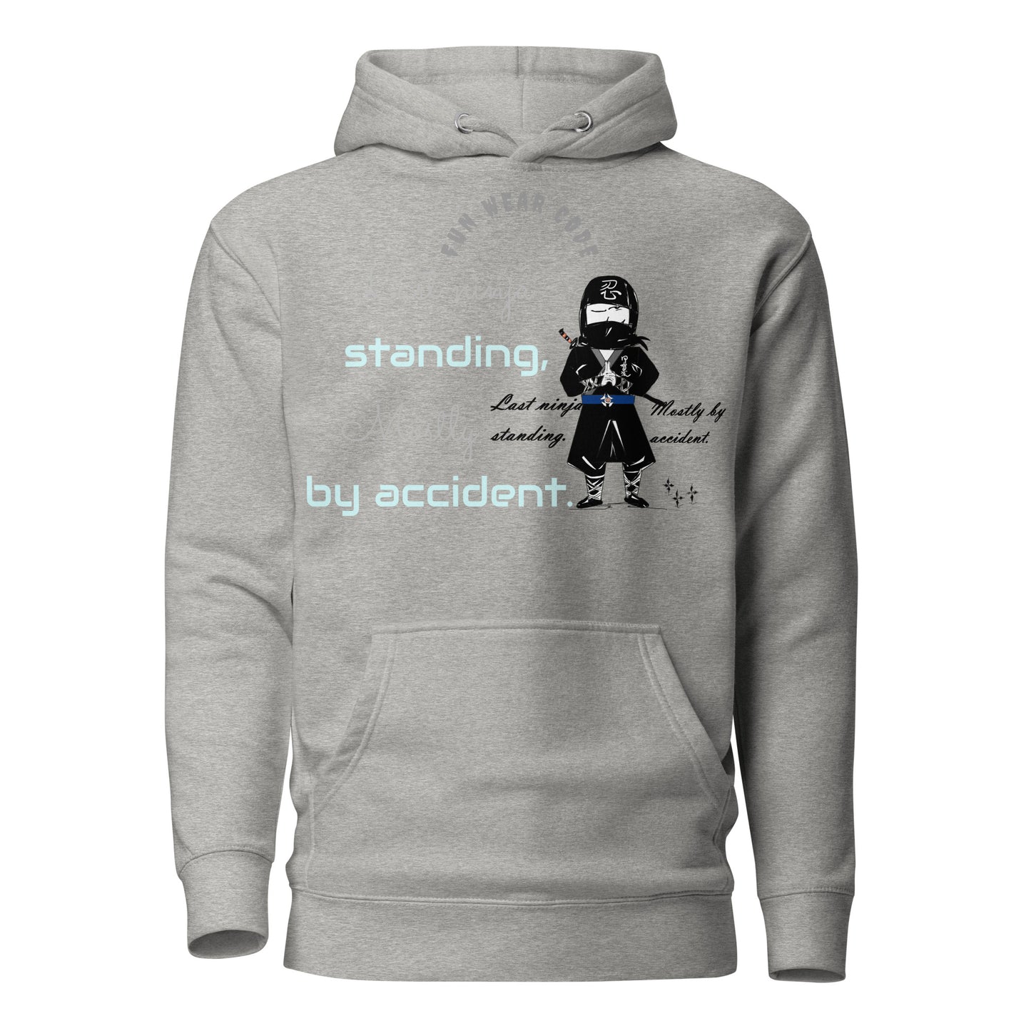 Premium Pullover Hoodie – Unique Whimsical Ninja Graphic Design | FunWearCode
