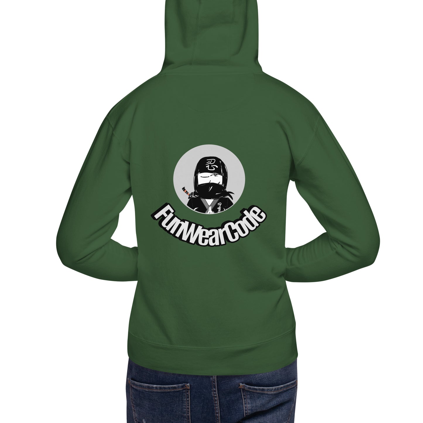Premium Pullover Hoodie – Unique Whimsical Ninja Graphic Design | FunWearCode