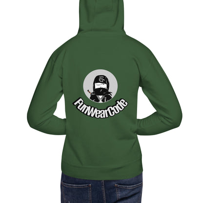 Premium Pullover Hoodie – Unique Whimsical Ninja Graphic Design | FunWearCode