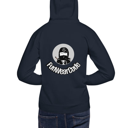 Premium Pullover Hoodie – Unique Whimsical Ninja Graphic Design | FunWearCode