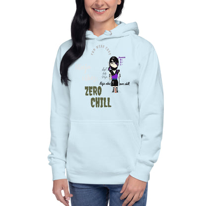 Soft & Warm Pullover Hoodie – Lady Ninja Graphic Design for Women | FunWearCode