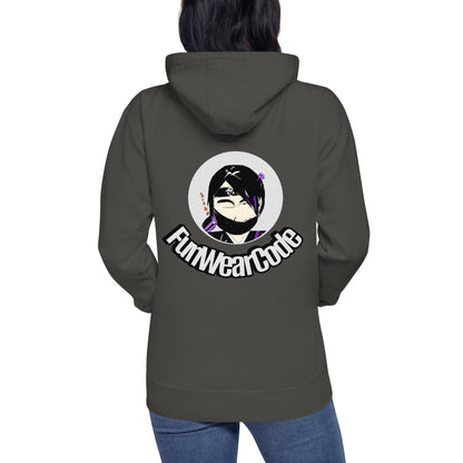 Soft & Warm Pullover Hoodie – Lady Ninja Graphic Design for Women | FunWearCode