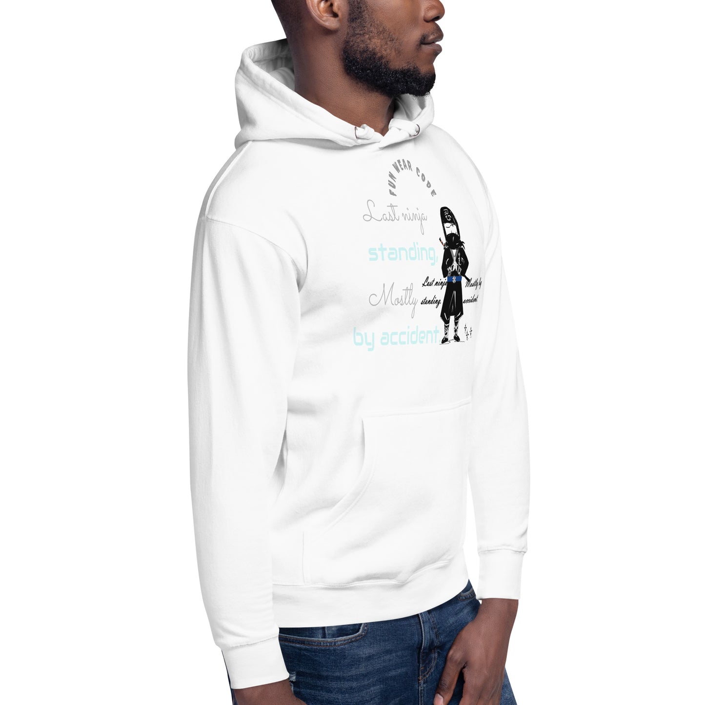 Premium Pullover Hoodie – Unique Whimsical Ninja Graphic Design | FunWearCode