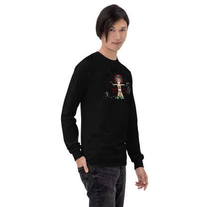Cozy Long Sleeve Sweatshirt – Special Edition American Indian Graphic Sweatshirt | FunWearCode