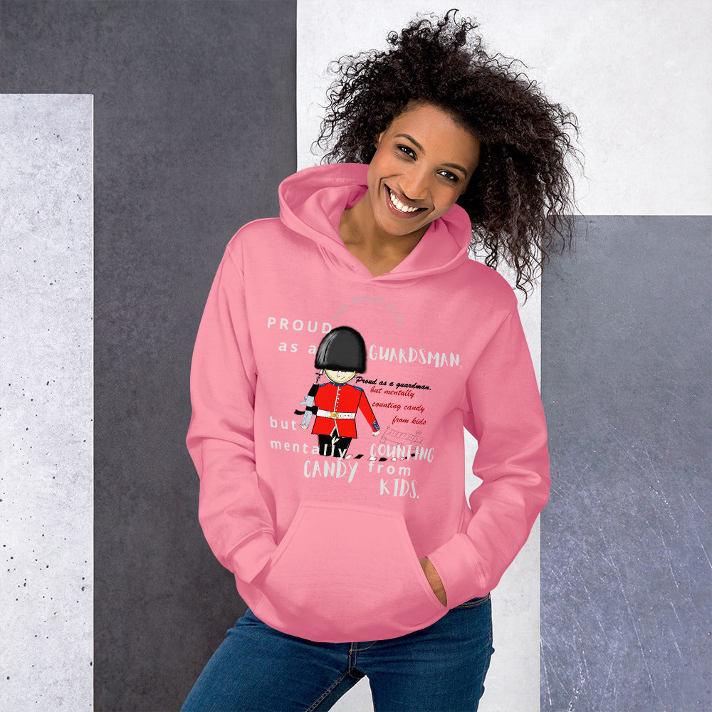 Unisex Cozy Hoodie – Fun Royal Guardsman Graphic Design | FunWearCode