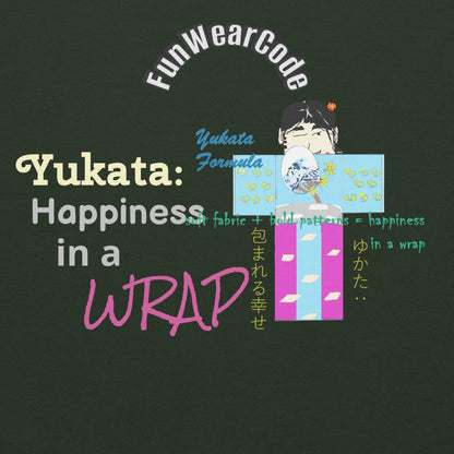 Unisex Japanese Yukata Graphic Hoodie – Fun Japanese Iconic Design | FunWearCode