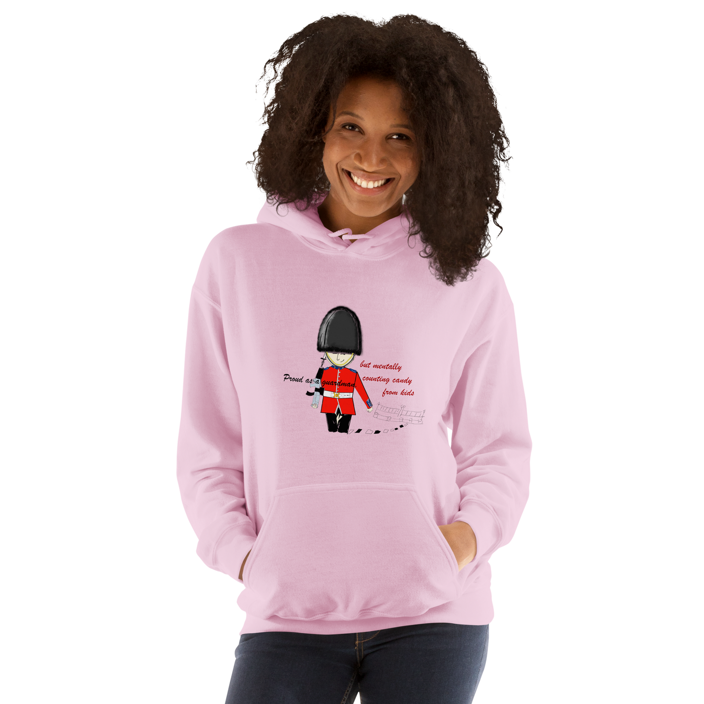 Unisex Heavy Blend Cozy Hoodie – Fun Royal Guardsman Sweatshirt | FunWearCode