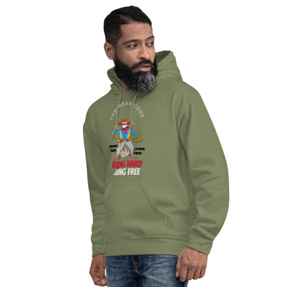 Unisex Cowboy Graphic Hoodie – Vintage Western Style Design | FunWearCode