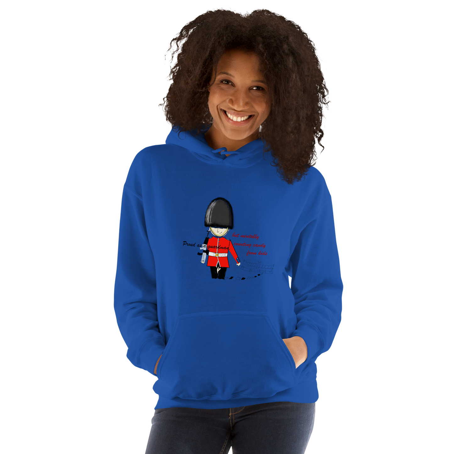 Unisex Heavy Blend Cozy Hoodie – Fun Royal Guardsman Sweatshirt | FunWearCode