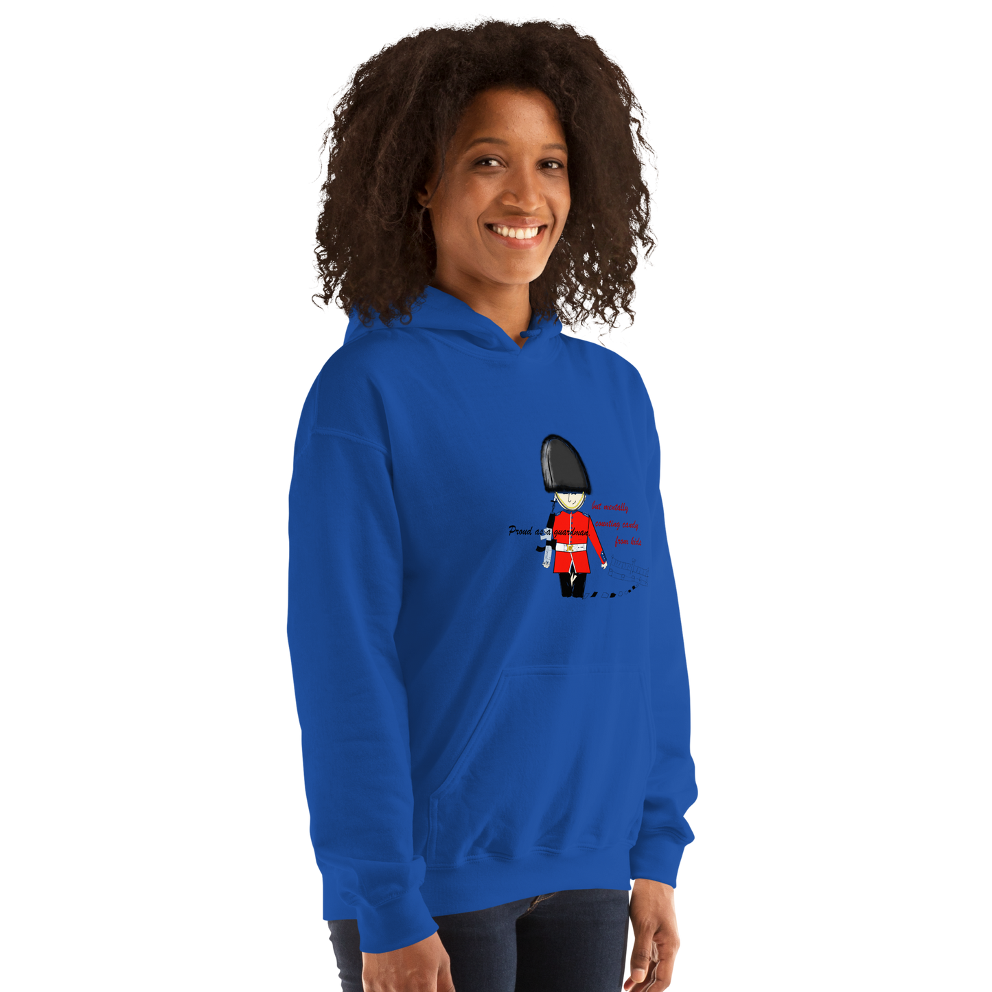 Unisex Heavy Blend Cozy Hoodie – Fun Royal Guardsman Sweatshirt | FunWearCode
