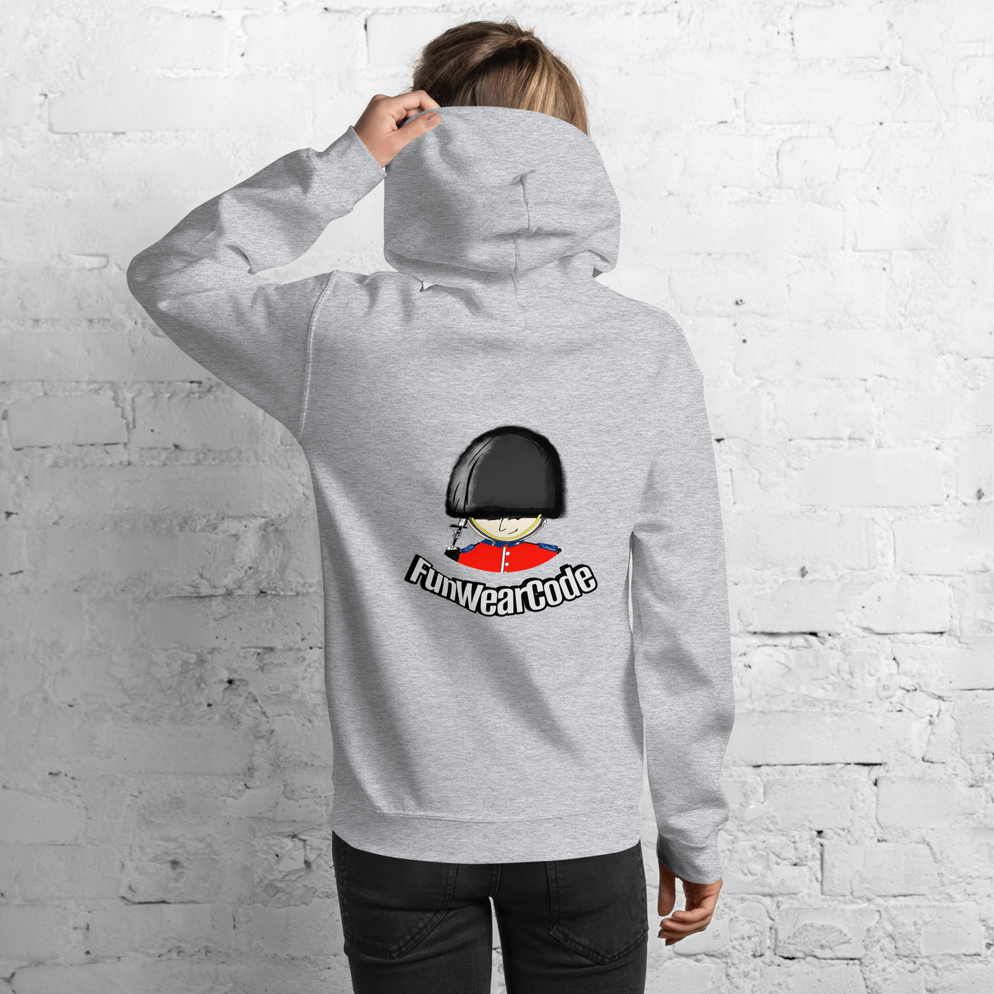 Unisex Heavy Blend Cozy Hoodie – Fun Royal Guardsman Sweatshirt | FunWearCode