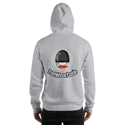 Unisex Cozy Hoodie – Fun Royal Guardsman Graphic Design | FunWearCode