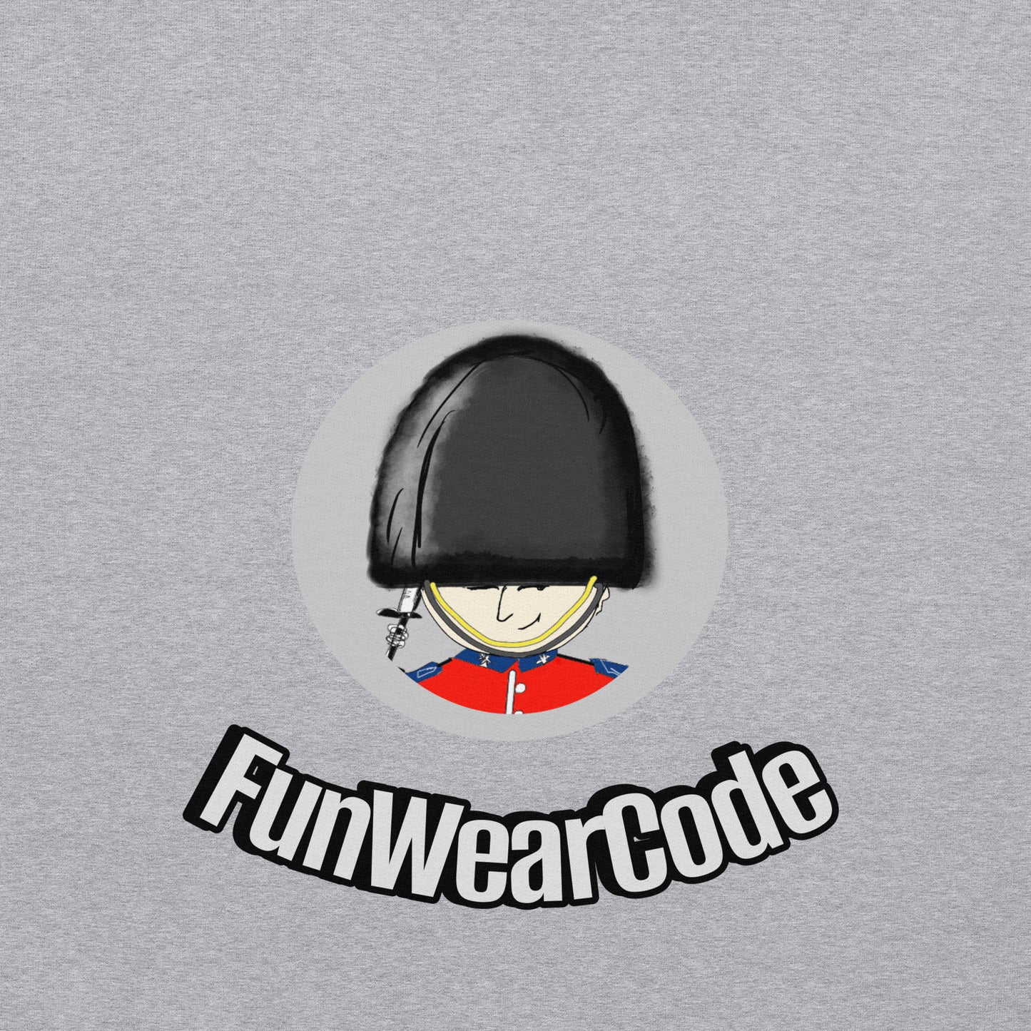 Unisex Cozy Hoodie – Fun Royal Guardsman Graphic Design | FunWearCode