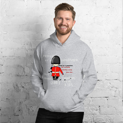 Unisex Cozy Hoodie – Fun Royal Guardsman Graphic Design | FunWearCode