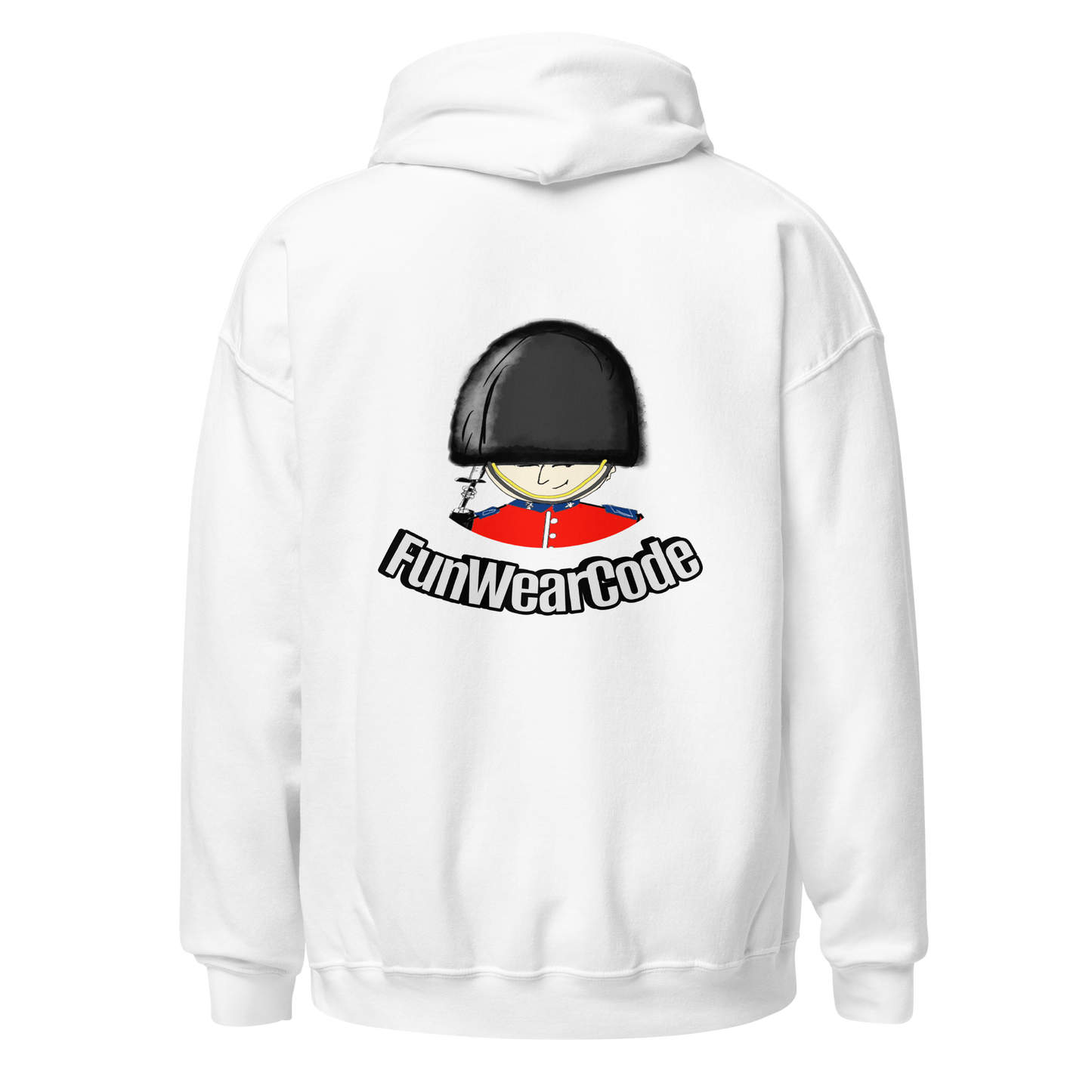 Unisex Heavy Blend Cozy Hoodie – Fun Royal Guardsman Sweatshirt | FunWearCode