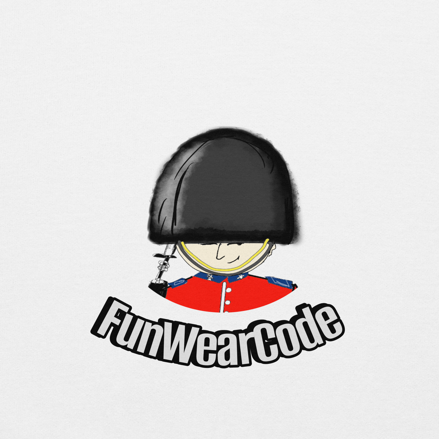 Unisex Heavy Blend Cozy Hoodie – Fun Royal Guardsman Sweatshirt | FunWearCode