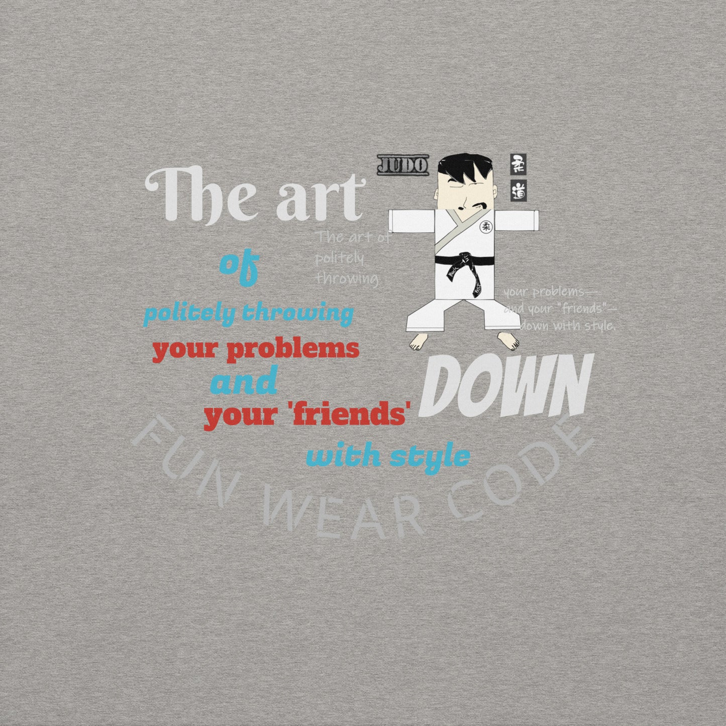 Karate Long Sleeve Tee – Comfortable Martial Arts Shirt | FunWearCode