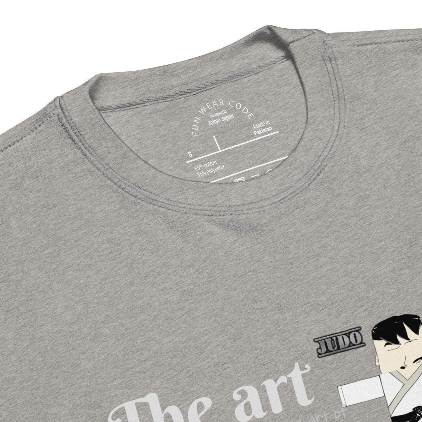 Judo Theme Long Sleeve Tee – Fun Martial Arts Shirt | FunWearCode