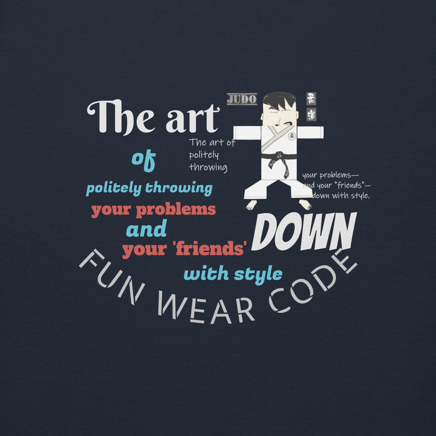 Karate Long Sleeve Tee – Comfortable Martial Arts Shirt | FunWearCode