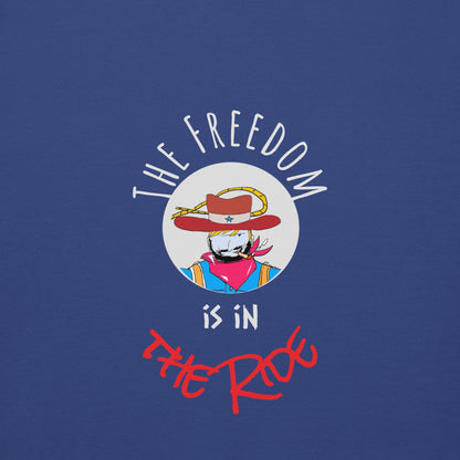 Premium Cozy Long Sleeve T-shirt – Classic Cowboy Graphic Sweatshirt | FunWearCode