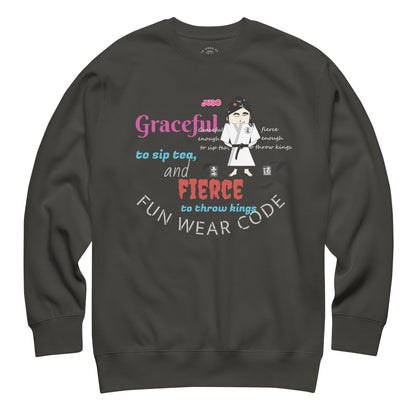 Karate Lady Long Sleeve Tee – Stylish Martial Arts Inspired Shirt | FunWearCode