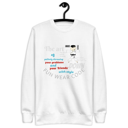 Karate Long Sleeve Tee – Comfortable Martial Arts Shirt | FunWearCode