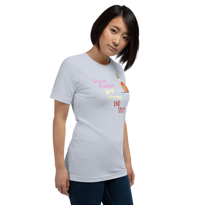 Fun Softstyle T-Shirt - Playful Thai Lady Graphic Tee | FunWearCode