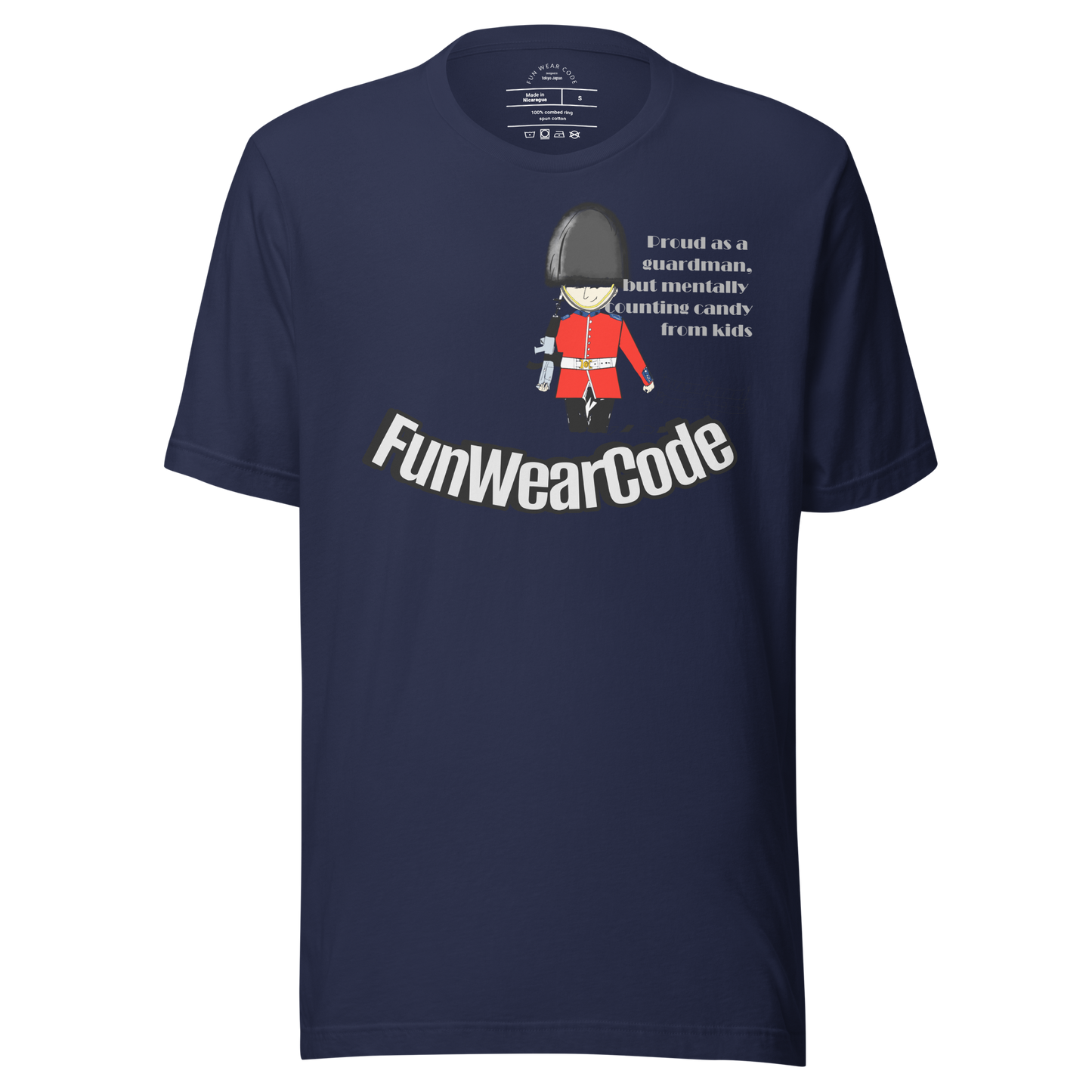 Unisex Guardsman T-shirt - Classic English Style Tee for Fun-Loving Souls | FunWearCode