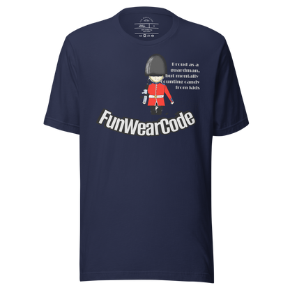 Unisex Guardsman T-shirt - Classic English Style Tee for Fun-Loving Souls | FunWearCode