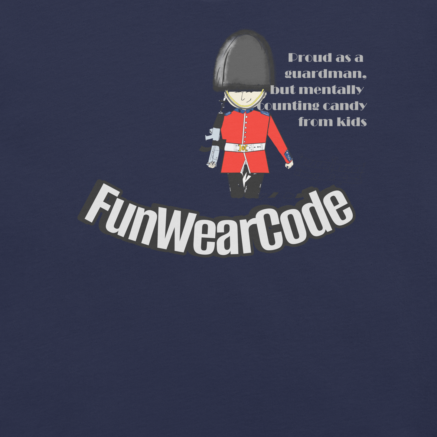 Unisex Guardsman T-shirt - Classic English Style Tee for Fun-Loving Souls | FunWearCode