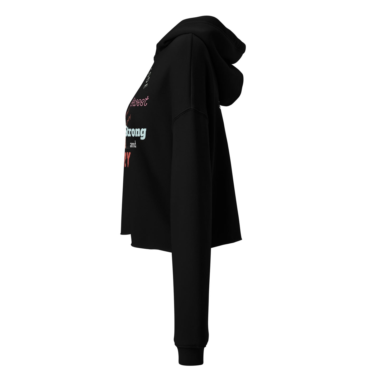 Trendy & Cozy Woman Crop Hoodie – Playful & Bold Thai Iconic Design | FunWearCode